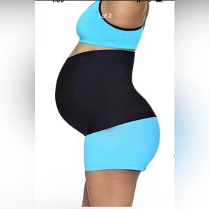 BAO BEI ACTIVE MATERNITY SUPPORT BAND BLACK WOMEN SIZE SMALL PREGNANCY BELLY